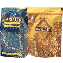 Ceai negru ceylon Oriental magic nights refill 100g - BASILUR