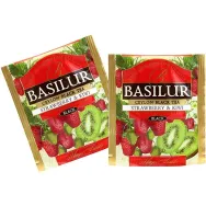 Ceai negru ceylon Magic Fruits capsuni kiwi 2gx25dz - BASILUR