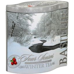 Ceai negru ceylon Four Seasons winter cutie 100g - BASILUR