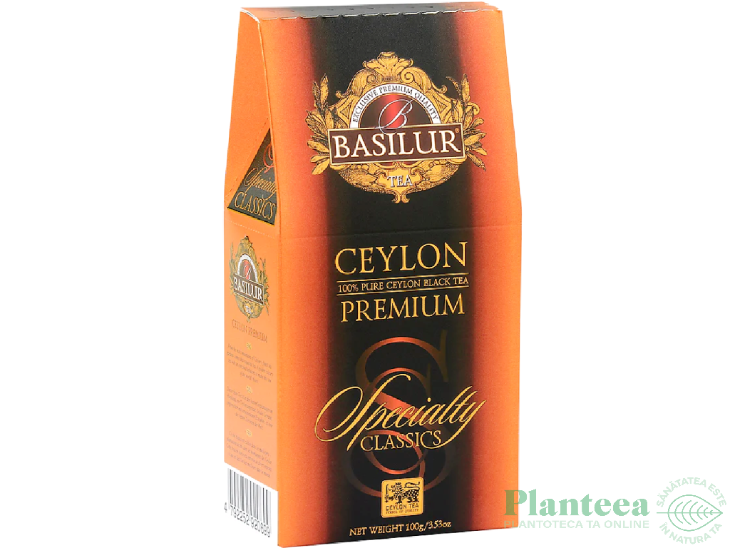 Ceai negru ceylon Specialty Classics orange pekoe refill 100g - BASILUR