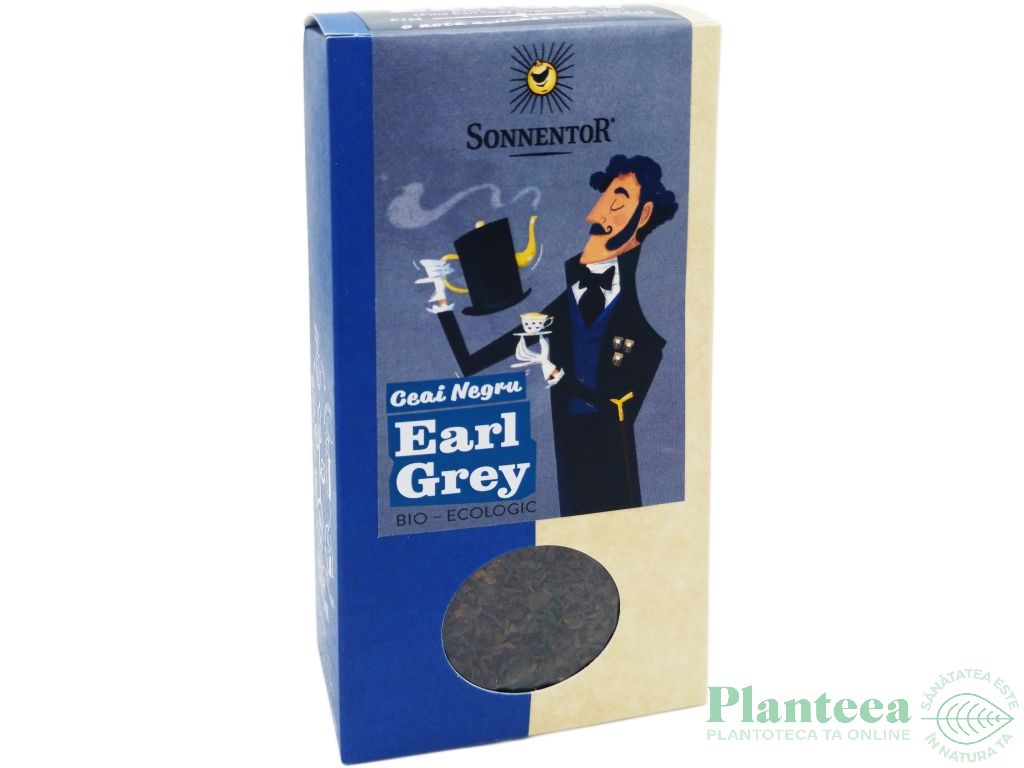 Ceai negru earl grey eco 90g - SONNENTOR