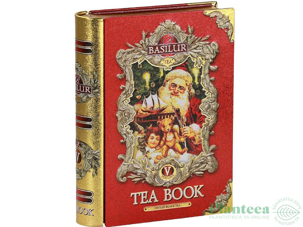 Ceai negru ceylon Tea Book vol5 carte 100g - BASILUR