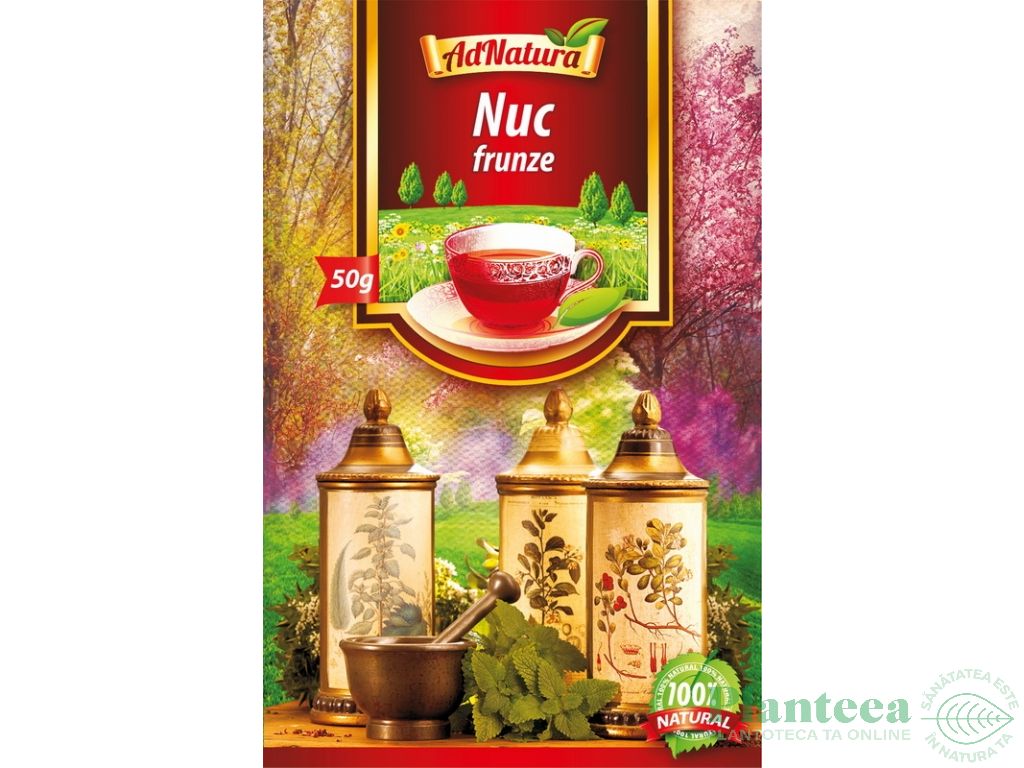 Ceai nuc frunze 50g - ADNATURA