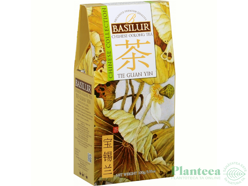 Ceai oolong chinezesc Chinese tie guan yiin refill 100g - BASILUR