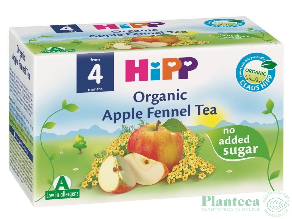 Ceai mar fenicul bebe +4luni 20dz - HIPP ORGANIC