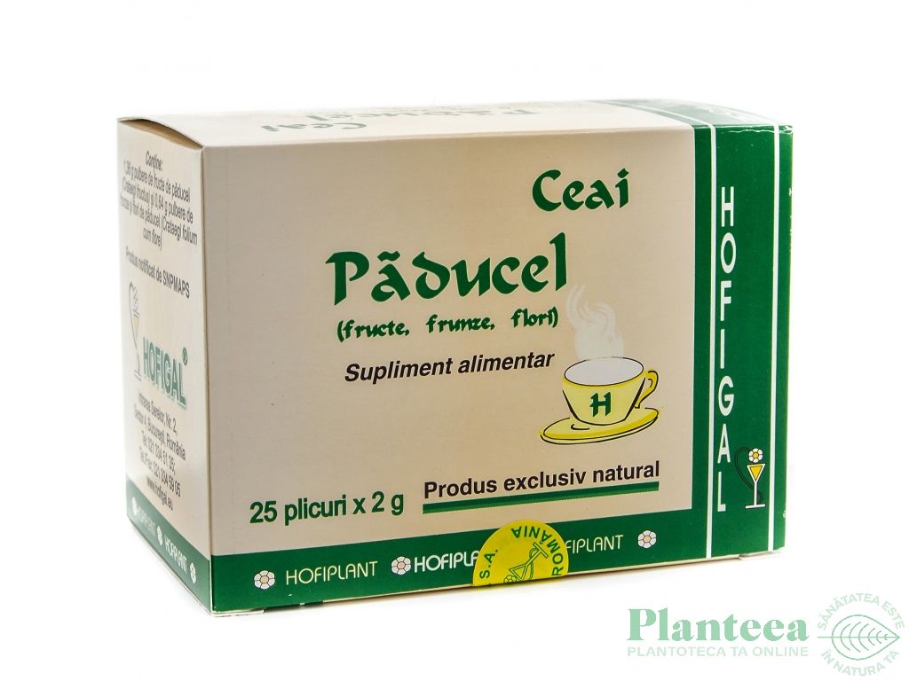 Ceai paducel fructe flori frunze 25dz - HOFIGAL