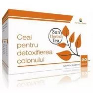 Ceai detoxifiere colon 20dz - SUN WAVE PHARMA