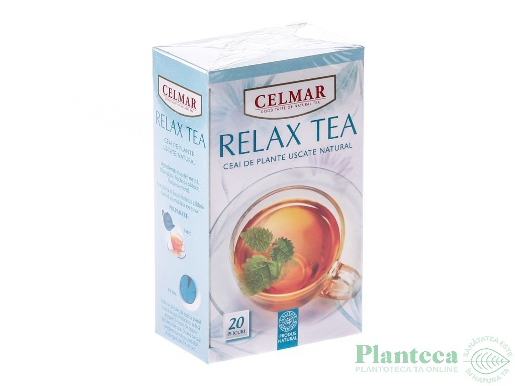 Ceai plante relax 20dz - CELMAR