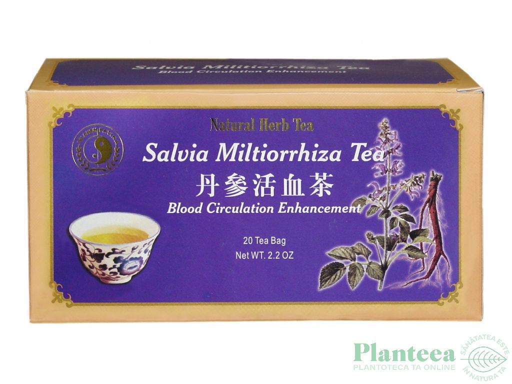 Ceai salvia miltiorrhiza 20dz - DR CHEN PATIKA