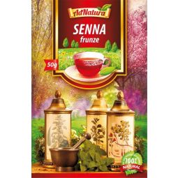 Ceai senna frunze 50g - ADNATURA