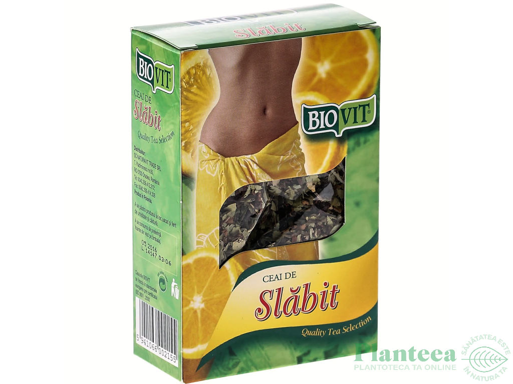 Ceai slabit cu lamaie 50g - BIOVIT