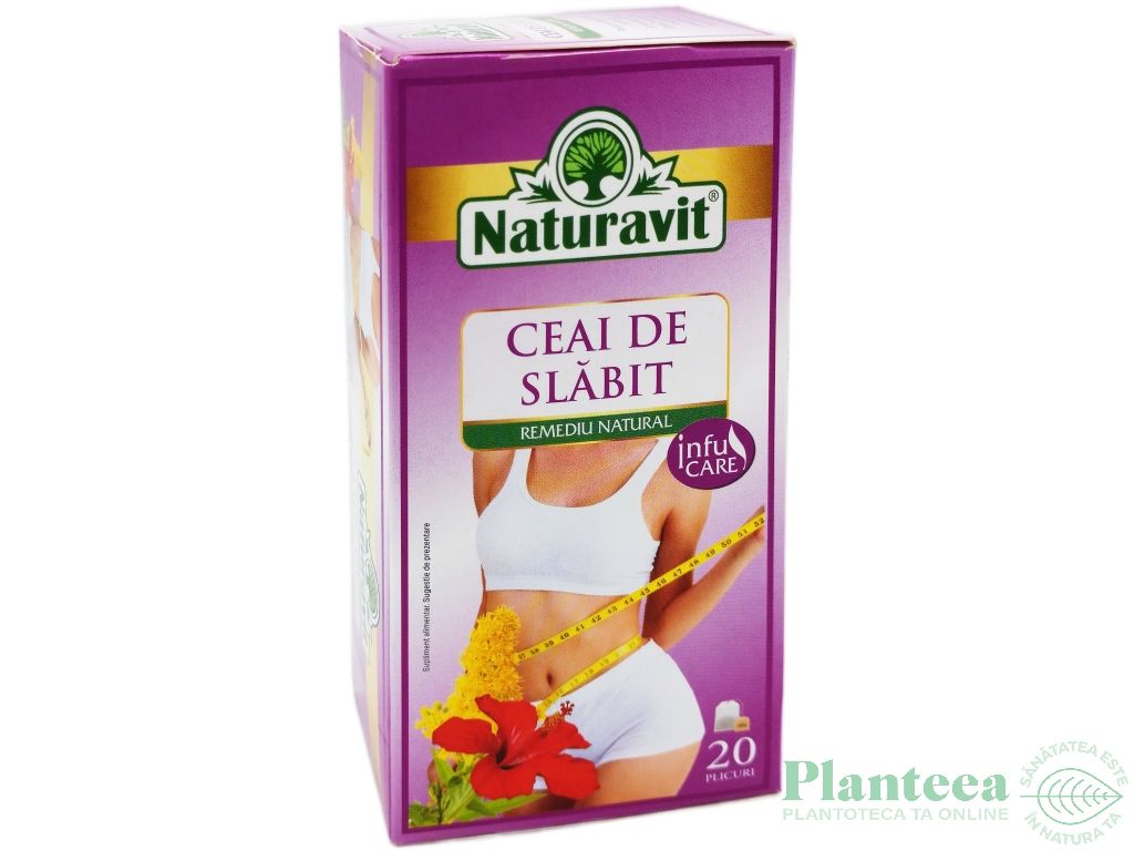 Ceai slabit cu leustean 20dz - NATURAVIT