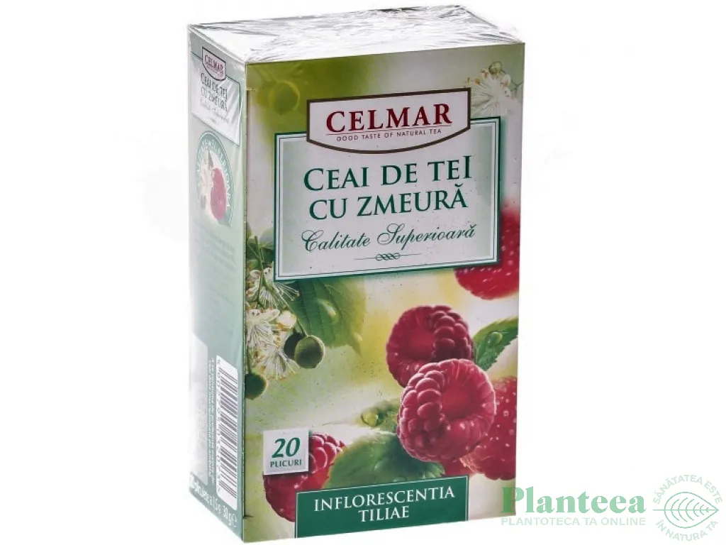 Ceai tei zmeura 20dz - CELMAR