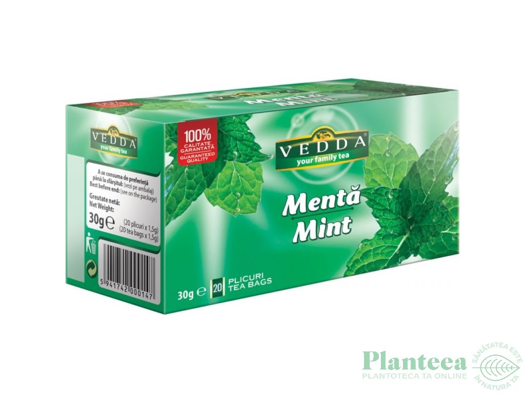 Ceai menta 20dz - VEDDA