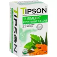 Ceai turmeric organic menta cuisoare 25dz - TIPSON