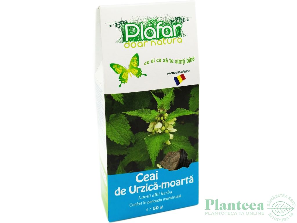 Ceai urzica moarta frunze 50g - PLAFAR