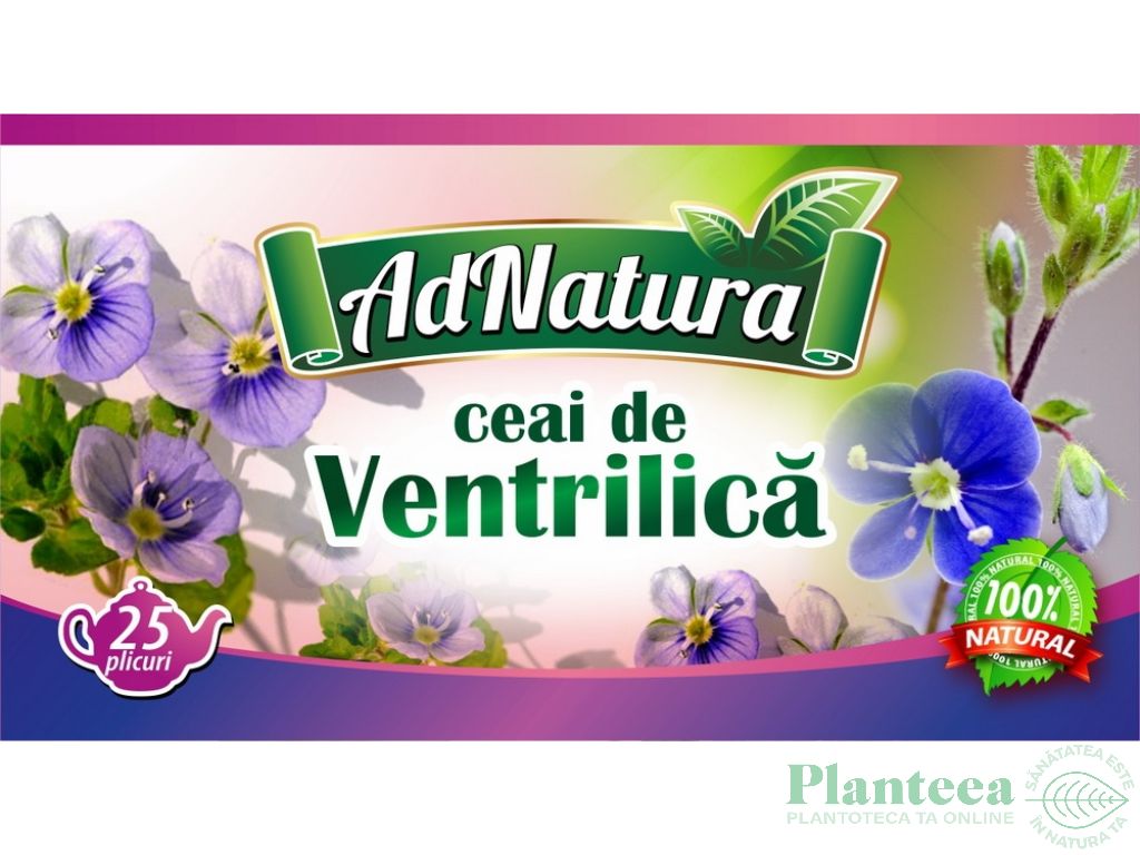 Ceai ventrilica 25dz - ADNATURA