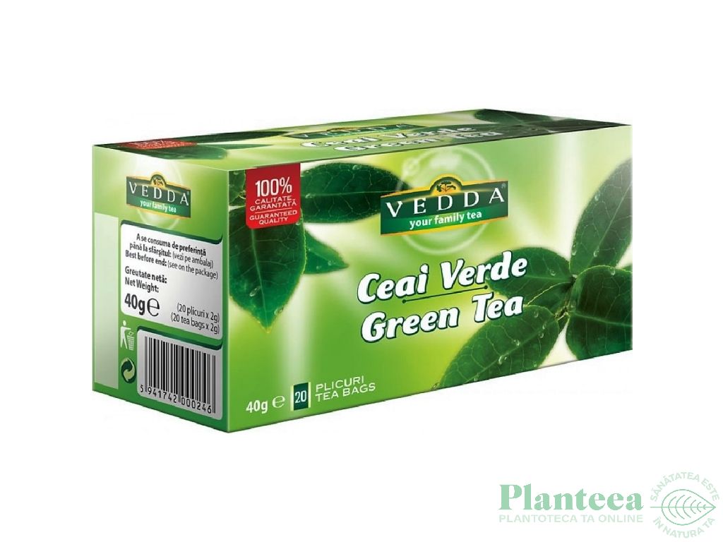 Ceai verde 20dz - VEDDA