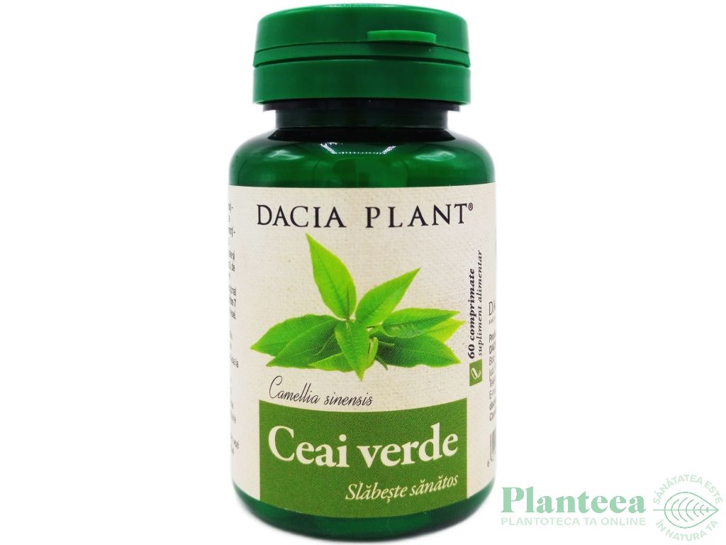Ceai verde 60cp - DACIA PLANT