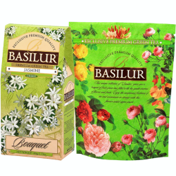 Ceai verde premium Bouquet jasmine refill 100g - BASILUR