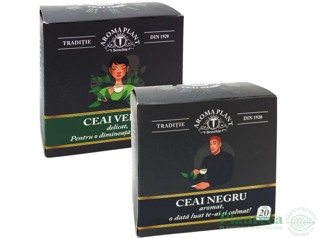 Set Camellia sinensis [Negru+Verde] 2x20dz - BONCHIS