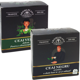 Set Camellia sinensis [Negru+Verde] 2x20dz - BONCHIS