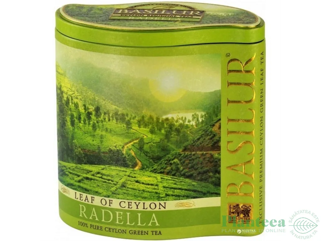 Ceai verde ceylon Leaf of Ceylon Radella cutie 100g - BASILUR