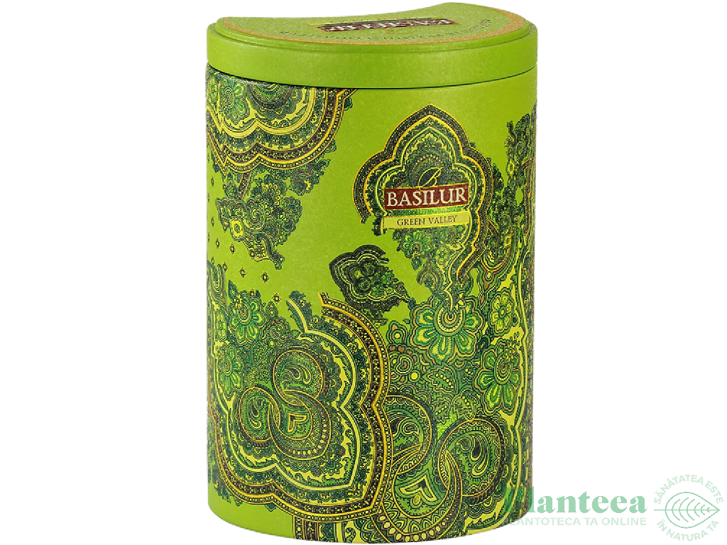 Ceai verde ceylon Oriental green valley cutie 100g - BASILUR