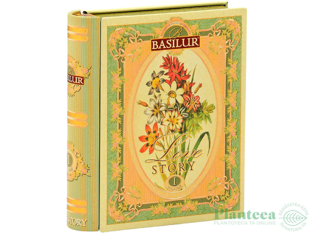 Ceai verde ceylon Miniature Love Story vol1 carte 5dz - BASILUR