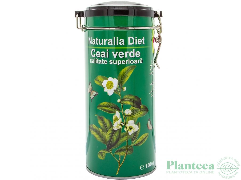 Ceai verde chinezesc superior cutie 100g - NATURALIA DIET