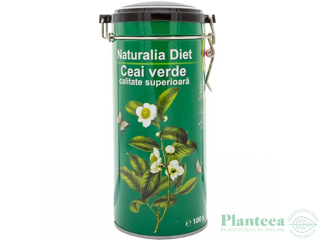 Ceai verde chinezesc superior cutie 100g - NATURALIA DIET