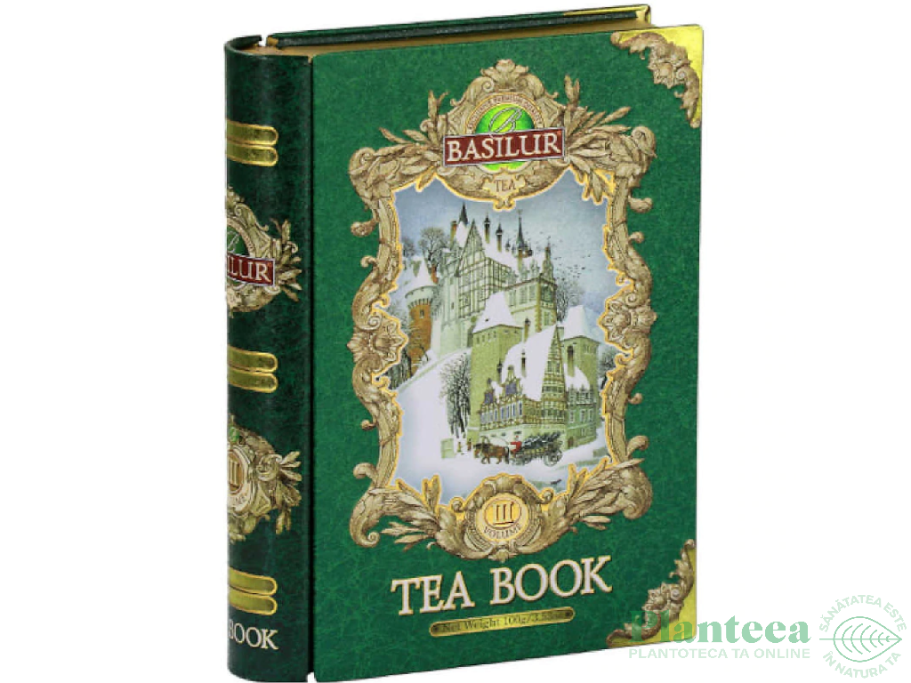 Ceai verde ceylon Tea Book vol3 carte 100g - BASILUR