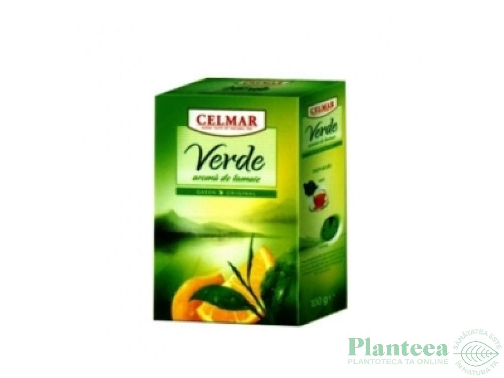 Ceai verde lamaie 100g - CELMAR