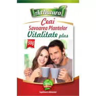 Ceai vitalitate plus Savoarea Plantelor 50g - ADNATURA