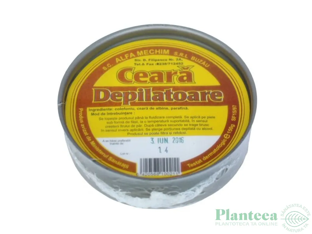 Ceara epilatoare refolosibila 150g - ALFA MECHIM
