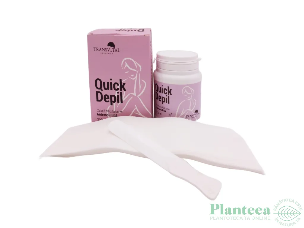 Pasta depilatoare hidrosolubila QuickDepil 300ml - TRANSVITAL