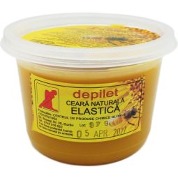 Ceara epilatoare refolosibila elastica naturala 250g - DEPILET