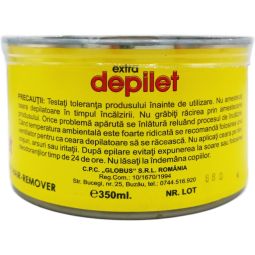 Ceara epilatoare refolosibila clasica Extra 350ml - DEPILET