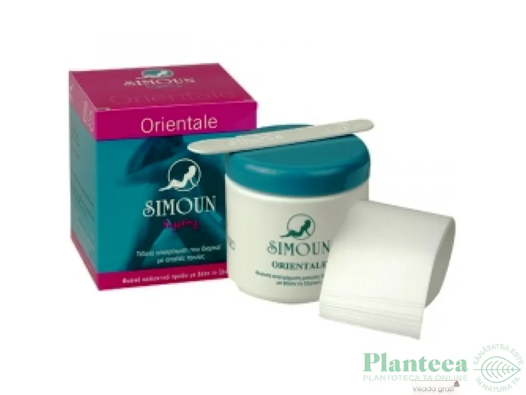 Ceara epilatoare naturala din zahar Oriental 380g - SIMOUN