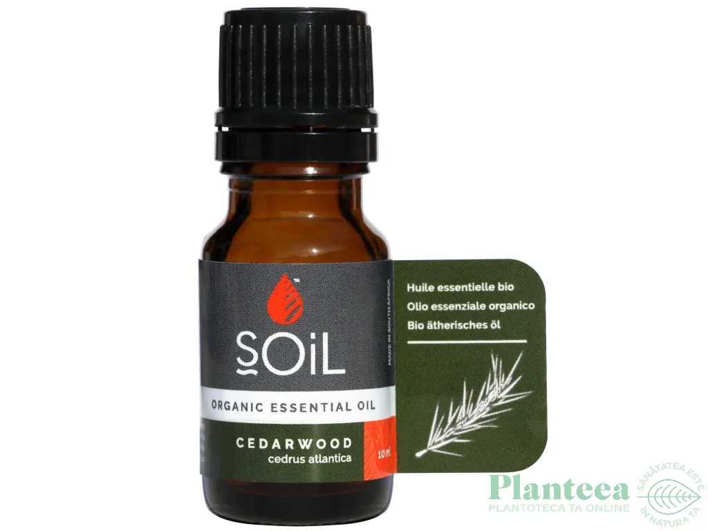 Ulei esential cedru organic 10ml - SOiL
