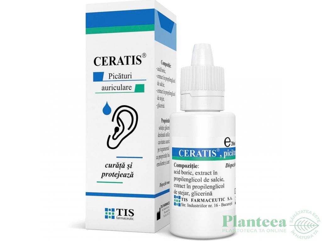 Picaturi auriculare Ceratis 20ml - TIS