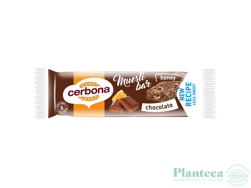 Baton musli ciocolata 20g - CERBONA