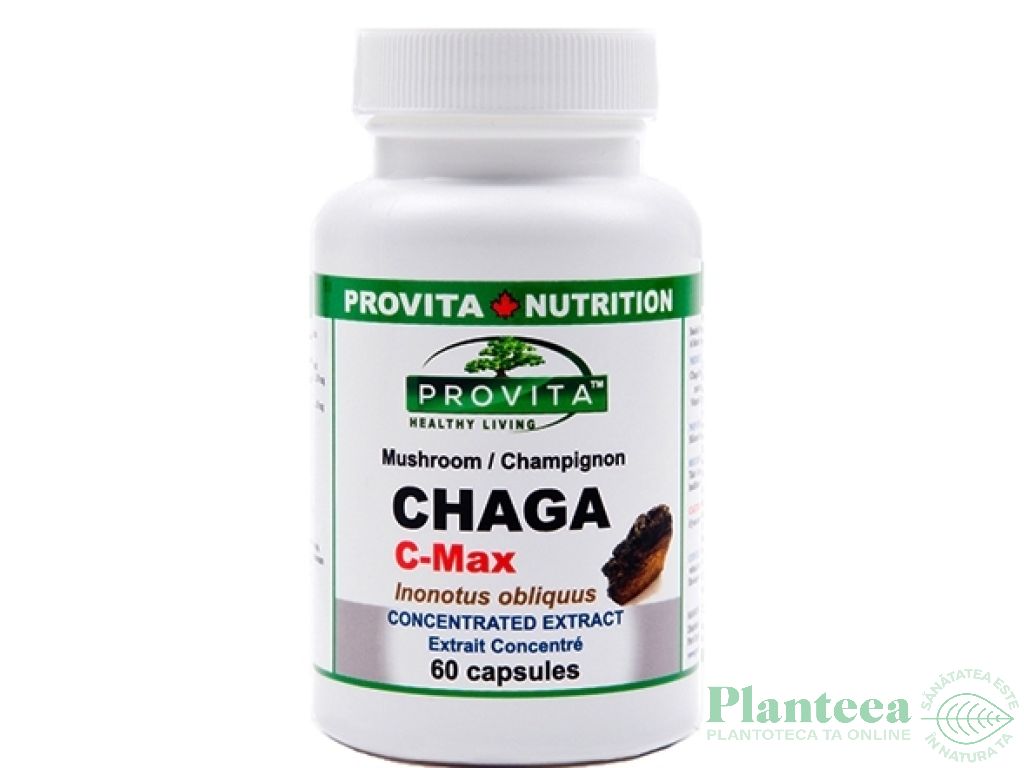 Chaga C Max 60cps - PROVITA NUTRITION