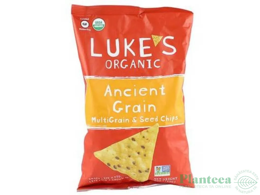 Chips multicereale antice seminte eco 142g - LUKE`S ORGANIC
