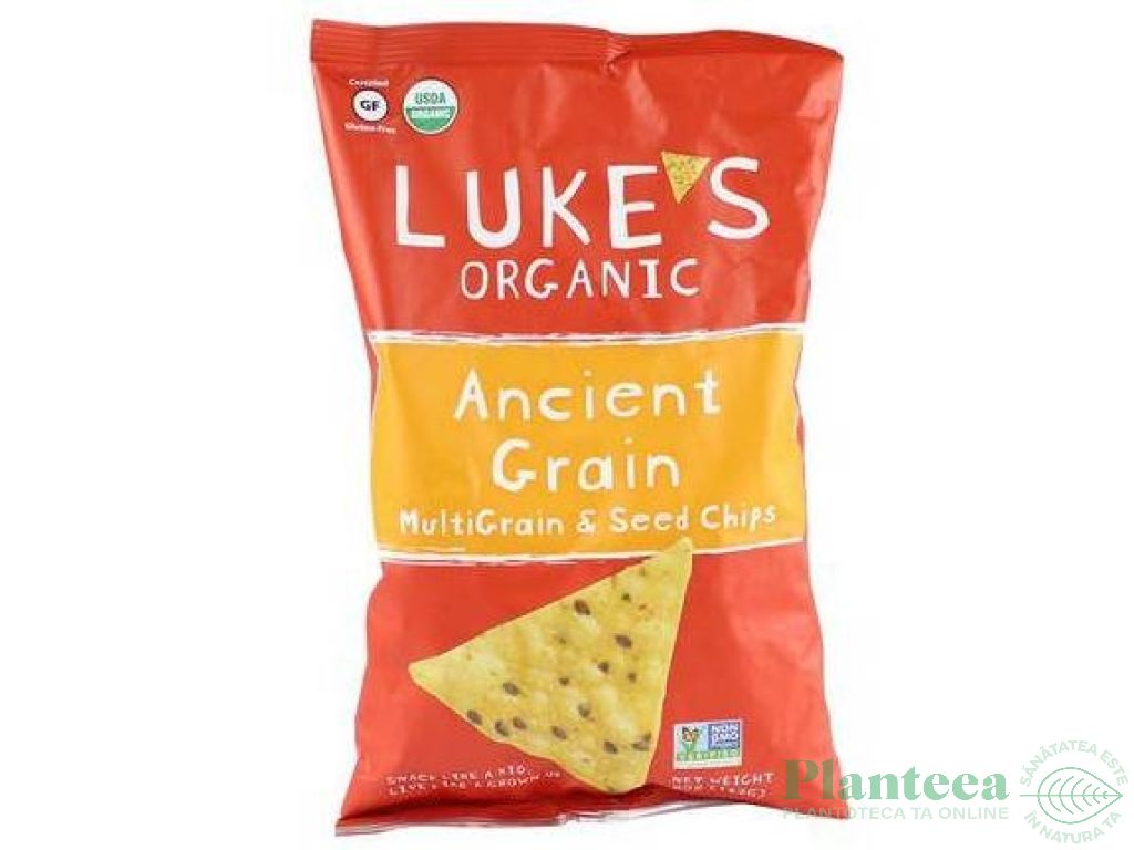 Chips multicereale antice seminte eco 142g - LUKE`S ORGANIC