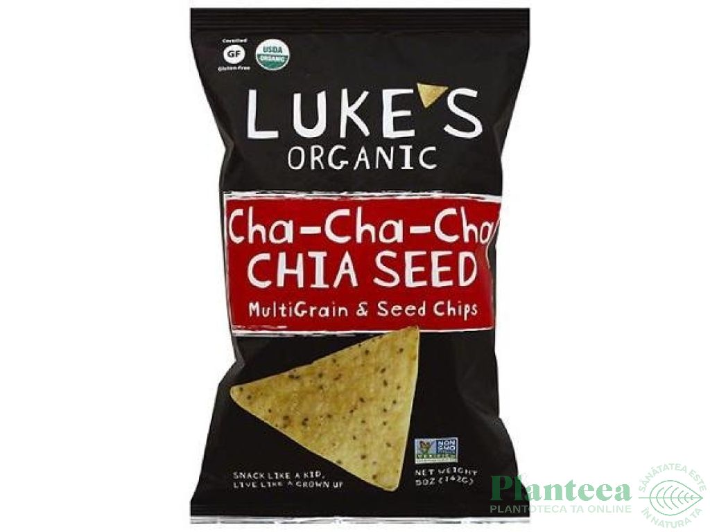 Chips multicereale seminte chia 142g - LUKE`S ORGANIC