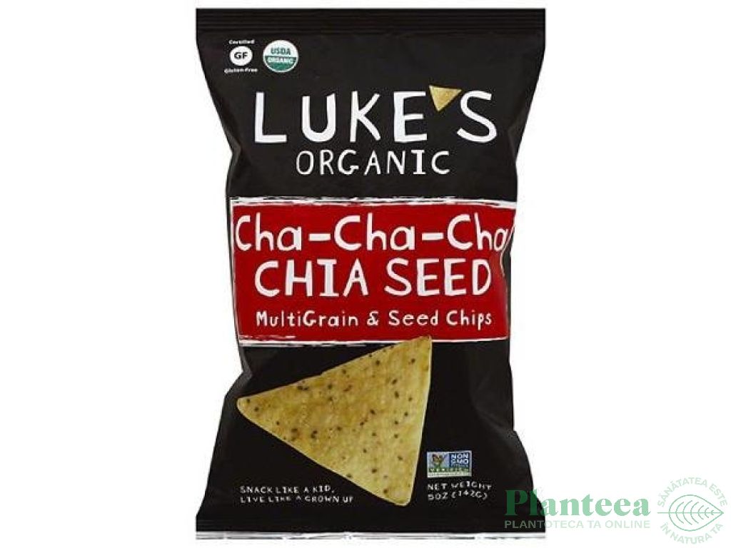 Chips multicereale seminte chia 142g - LUKE`S ORGANIC