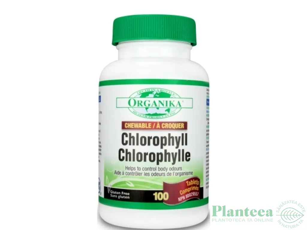 Clorofila tablete masticabile 100cp - ORGANIKA HEALTH