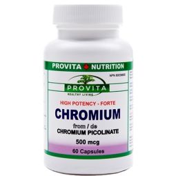 Crom picolinat 500mcg 60cps - PROVITA NUTRITION