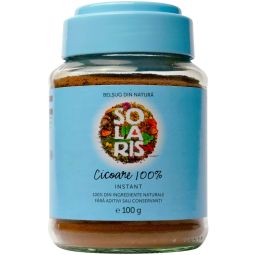 Cafeluta instant cicoare 100% borcan 100g - SOLARIS